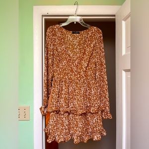 Zaful Floral Long Sleeve Dress